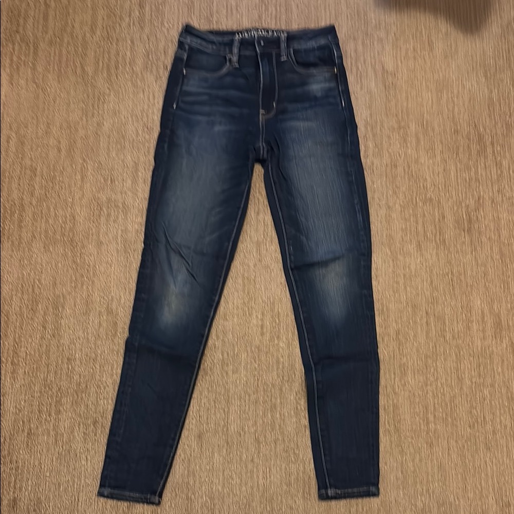 American Eagle Dark Wash Skinny Jeans